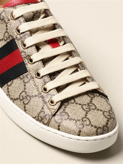 gucci tan sneakers